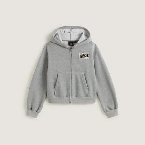 Big Kids Van-Archy Label Zip Hoodie