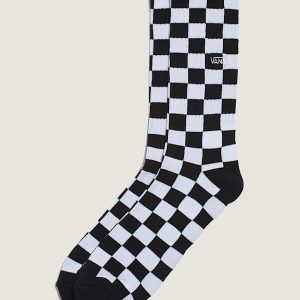 Checkerboard Crew Socks