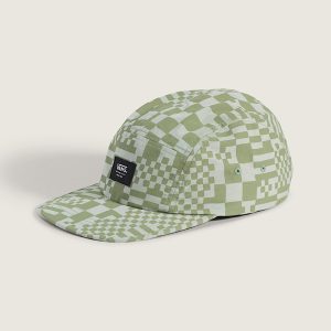 Checkerboard Mash Up Camper Hat