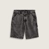 Drill Chore Loose Denim 22'' Shorts