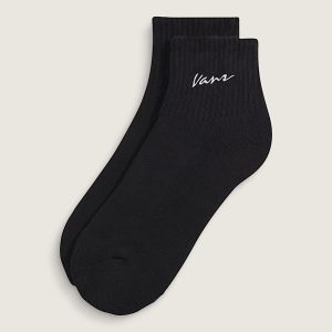 Kids Classic Script Half Crew Socks 6-Pack