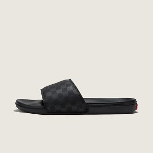 La Costa Checkerboard Slide-On Sandal