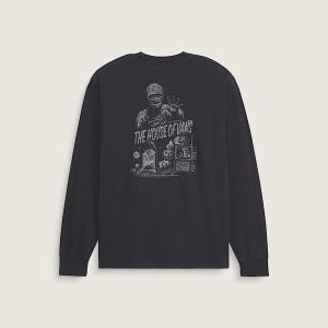 Late Night Long Sleeve Halloween T-Shirt