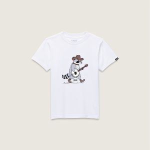 Little Kids Raccoon Banjo T-Shirt