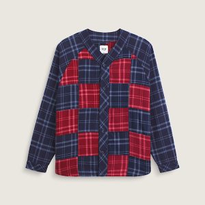 OTW Blocked Flannel Shirt