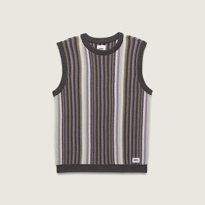 Premium Striped Sweater Vest
